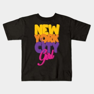 'New York City Girl' Beautiful New York City Gift Kids T-Shirt